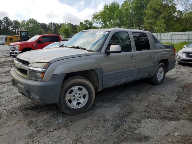 Lot #2457342063 2002 CHEVROLET AVALANCHE salvage car