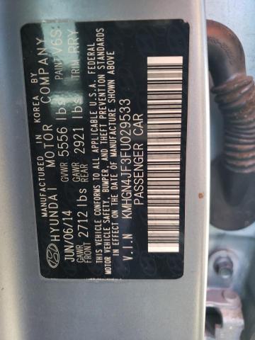 2015 HYUNDAI GENESIS 5. KMHGN4JF3FU029533