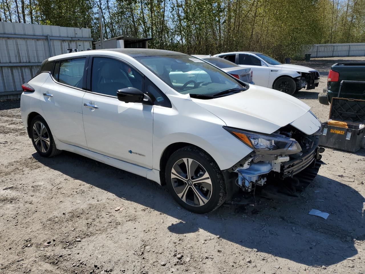 Lot #2991836162 2019 NISSAN LEAF S PLU