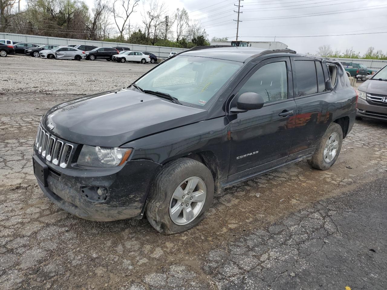 1C4NJCBAXFD262412 2015 Jeep Compass Sport