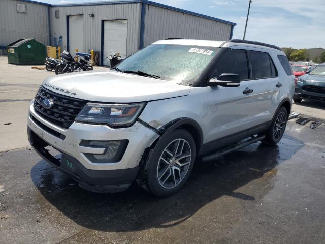 Lot #2485122840 2016 FORD EXPLORER S salvage car