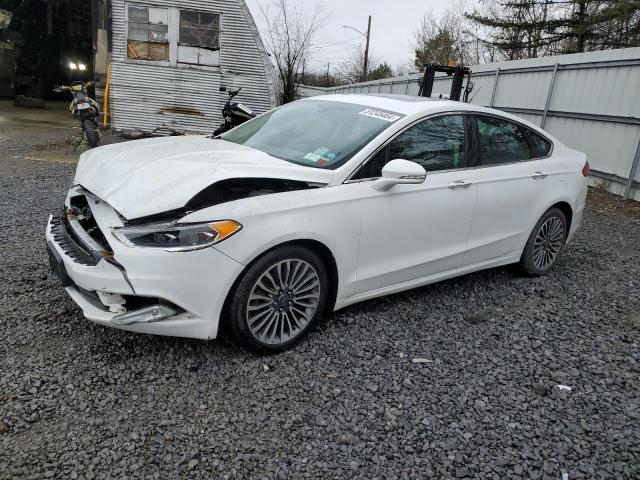 Lot #2484946966 2017 FORD FUSION SE salvage car