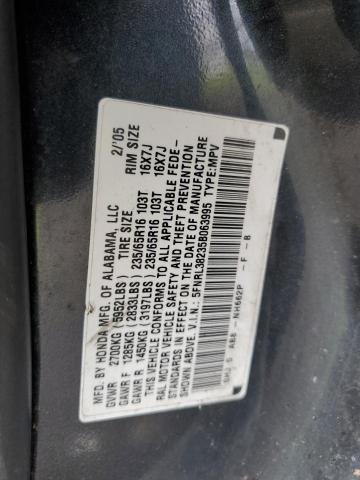 2005 Honda Odyssey Lx VIN: 5FNRL38235B063995 Lot: 49587884