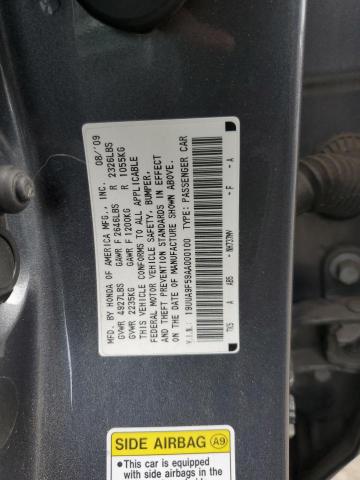 2010 Acura Tl VIN: 19UUA9F59AA000100 Lot: 51995994