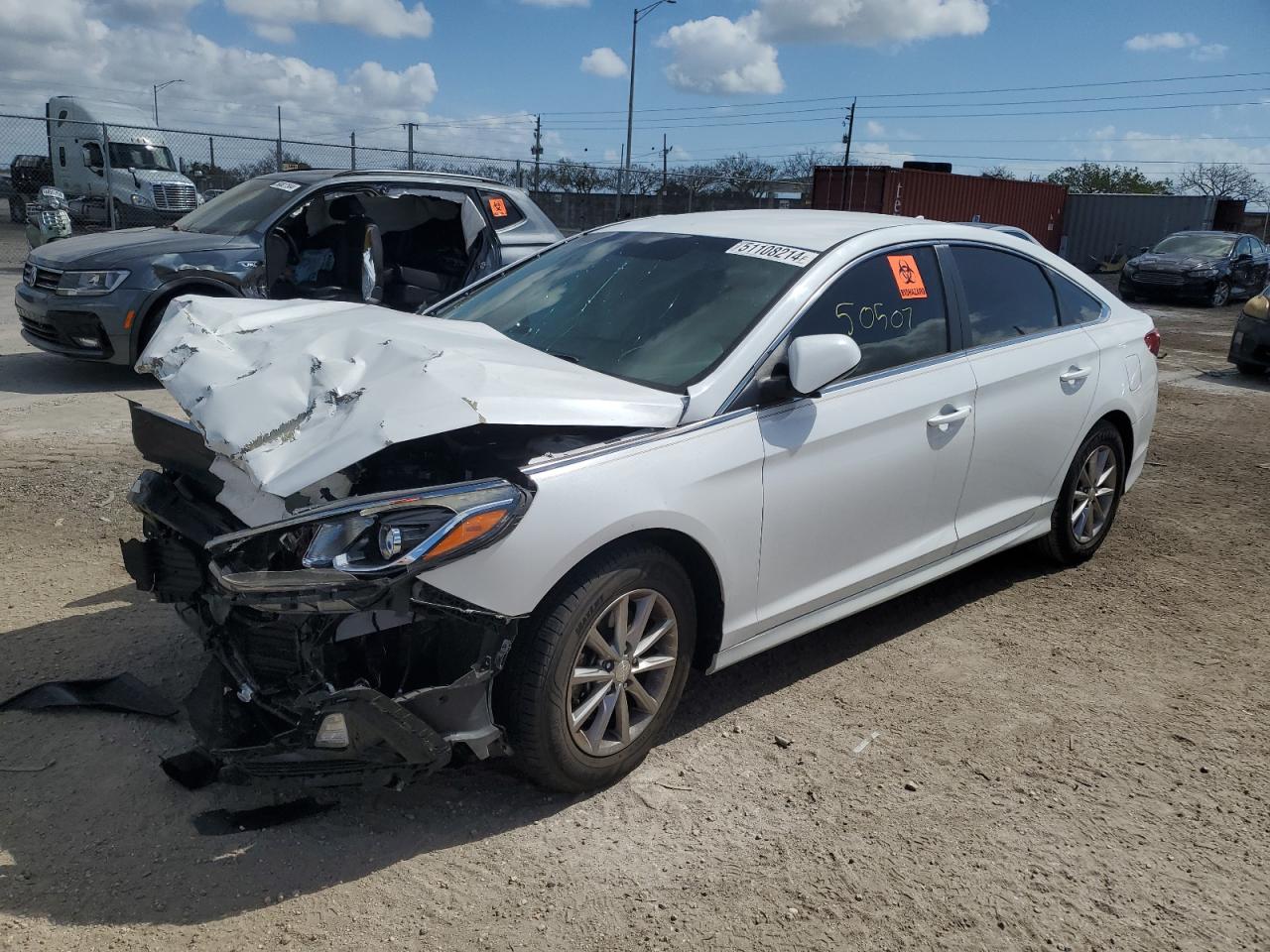5NPE24AF7JH616907 2018 Hyundai Sonata Se