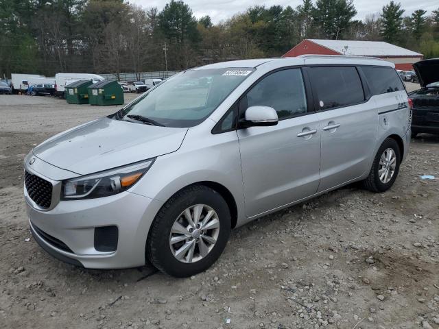 Lot #2517397196 2015 KIA SEDONA LX salvage car