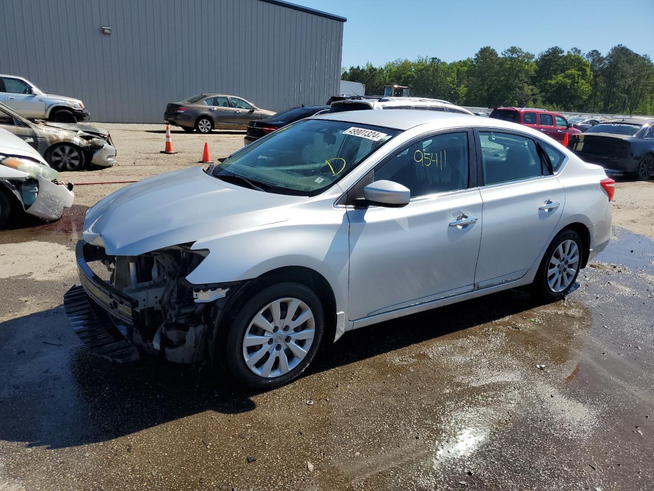 2016 Nissan Sentra S vin: 3N1AB7AP8GL679017