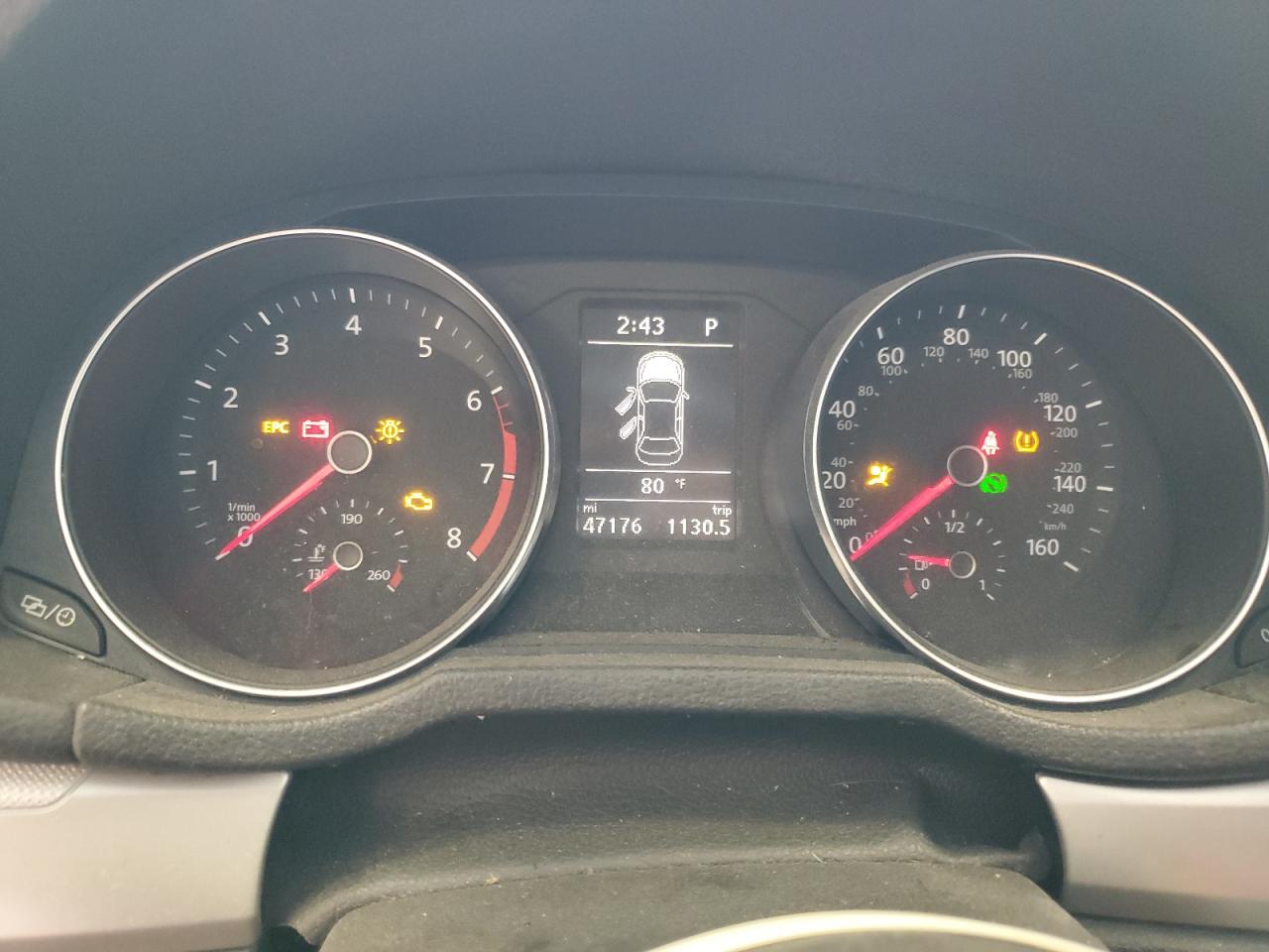 1VWAT7A39HC081794 2017 Volkswagen Passat S