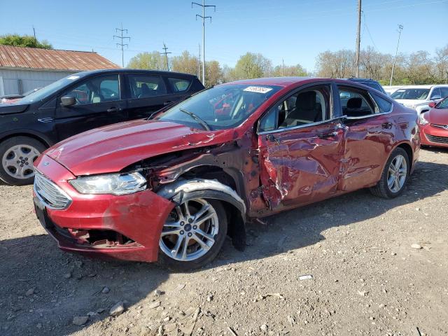 Lot #2521607598 2018 FORD FUSION SE salvage car