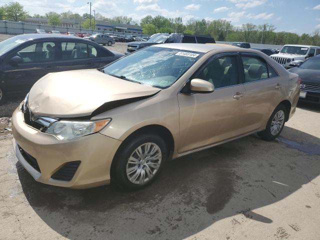 Lot #2510712653 2012 TOYOTA CAMRY BASE salvage car