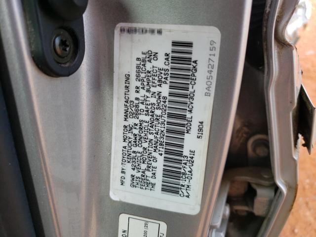 2003 Toyota Camry Le VIN: 4T1BE32K13U702248 Lot: 51654534