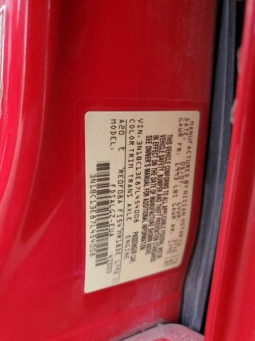 2007 Nissan Versa S VIN: 3N1BC13E87L454008 Lot: 50273564