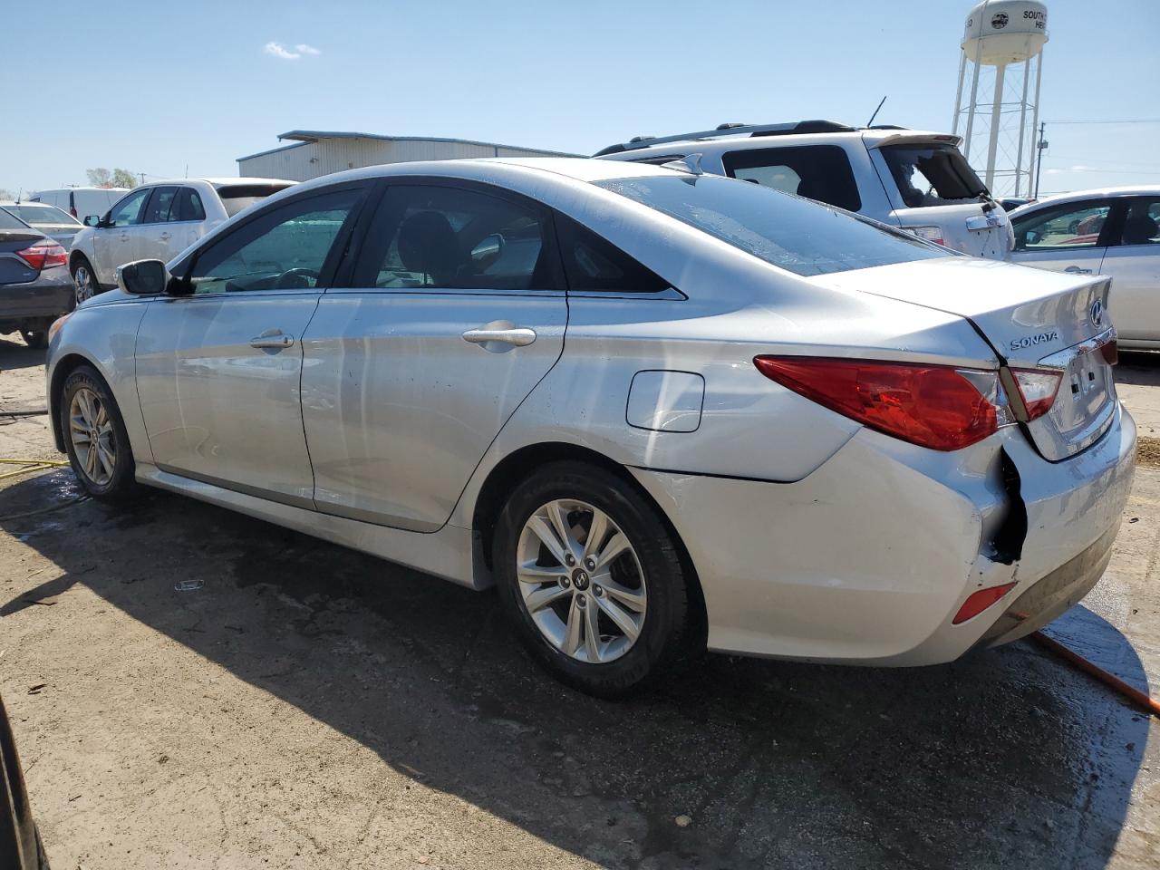 2014 Hyundai Sonata Gls vin: 5NPEB4AC5EH840401