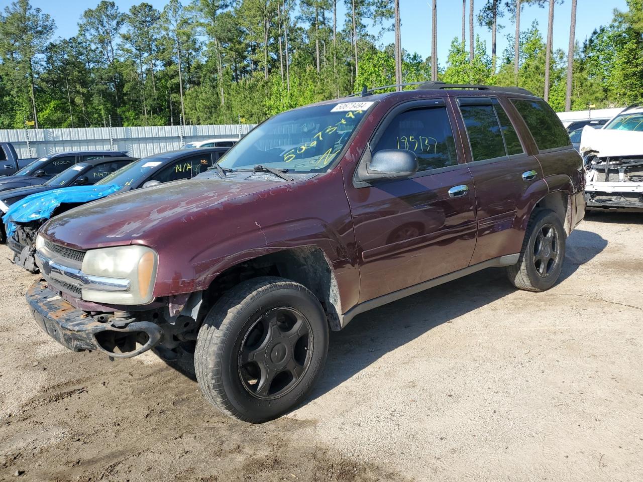 1GNDS13S672129624 2007 Chevrolet Trailblazer Ls