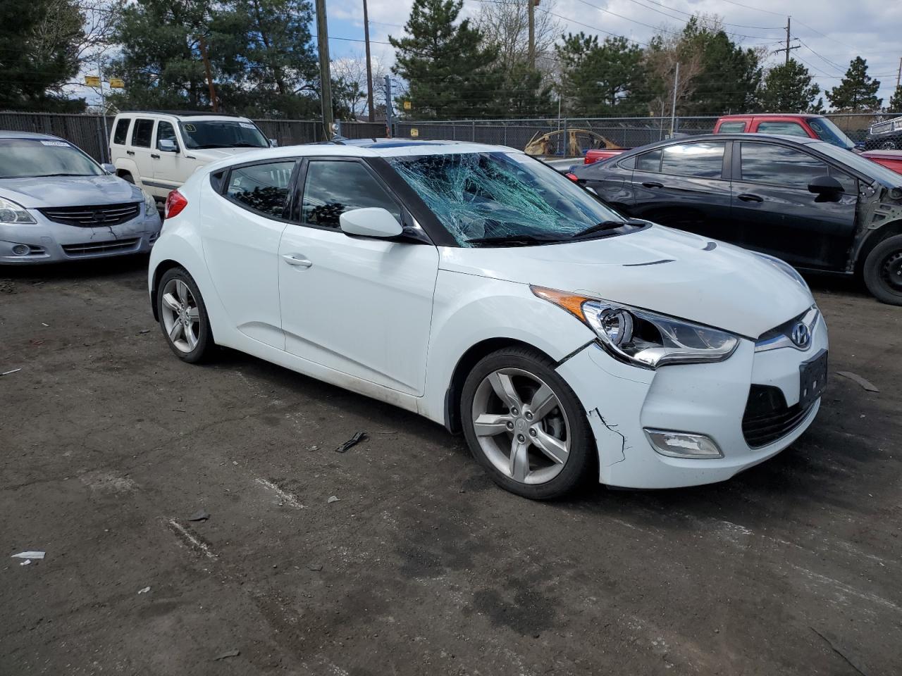 KMHTC6AD4EU213764 2014 Hyundai Veloster