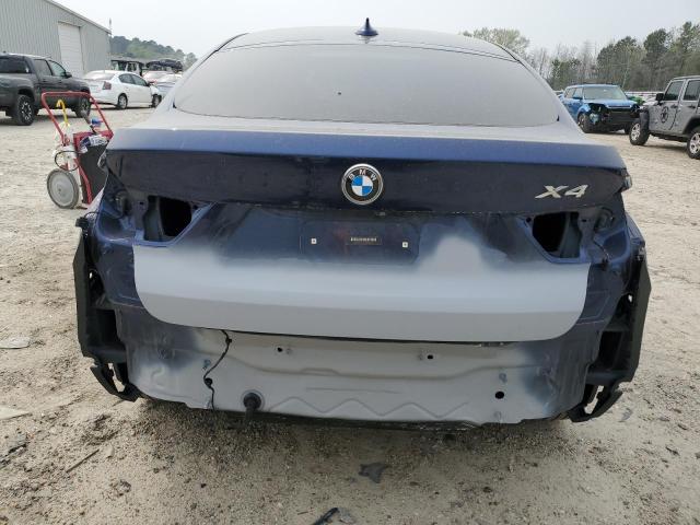  BMW X4 2017 Синий