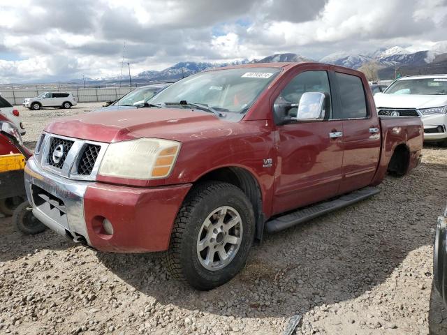 Lot #2520012464 2004 NISSAN TITAN XE salvage car