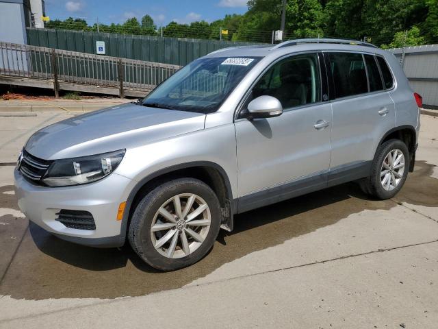 2017 Volkswagen Tiguan Wolfsburg VIN: WVGSV7AX5HK009187 Lot: 52896654