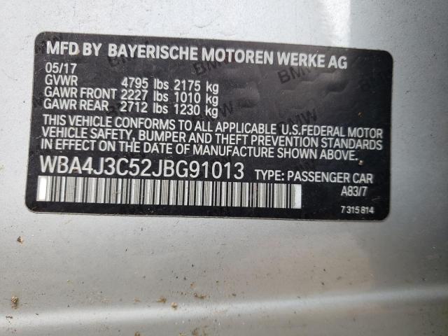 VIN WBA4J3C52JBG91013 2018 BMW 4 Series, 430XI Gran... no.12