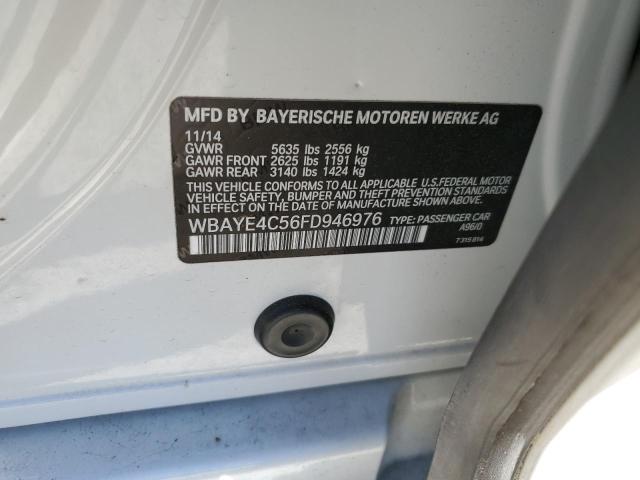 2015 BMW 740LI WBAYE4C56FD946976