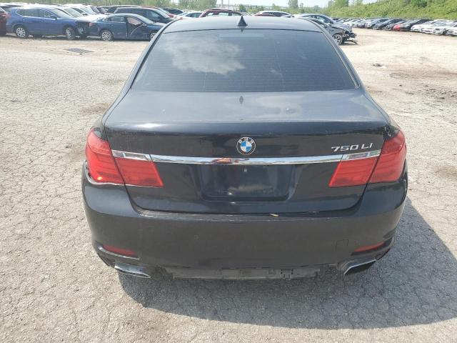 2012 BMW 750 Li VIN: WBAKB8C57CDX20463 Lot: 51434434