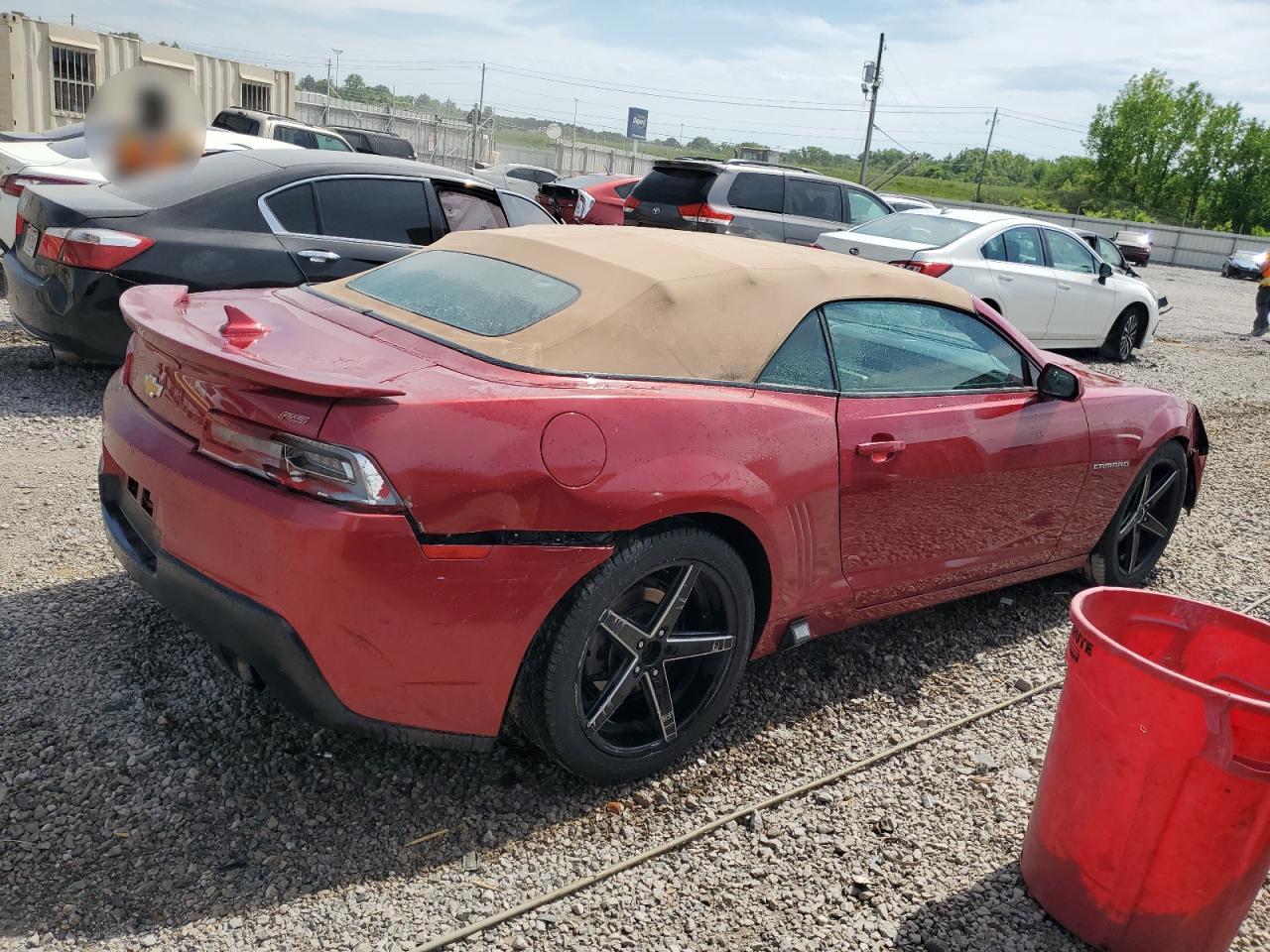 2015 Chevrolet Camaro Lt vin: 2G1FF3D35F9257239