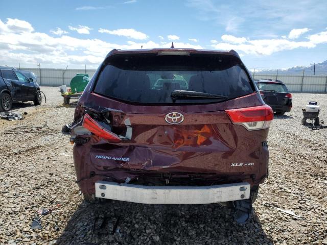 2018 Toyota Highlander Se VIN: 5TDJZRFH9JS492859 Lot: 50871074