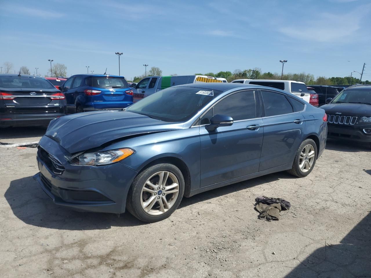 3FA6P0H73JR125718 2018 Ford Fusion Se