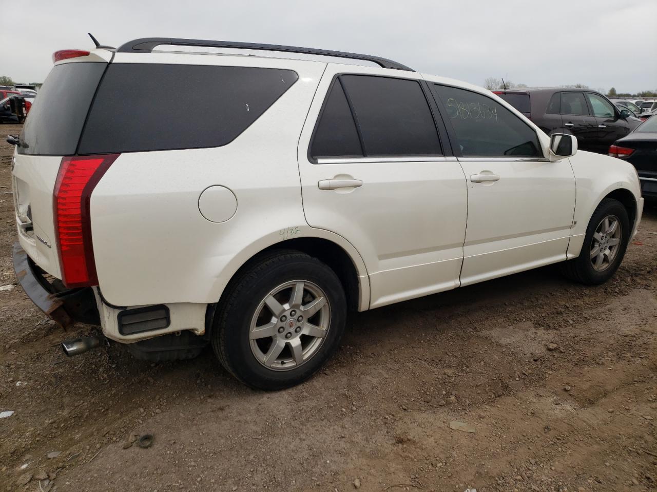 1GYEE437180129748 2008 Cadillac Srx