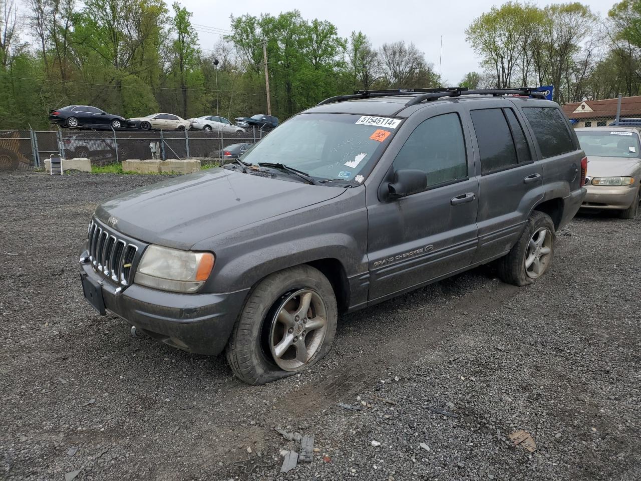 1J8GW68J42C185337 2002 Jeep Grand Cherokee Overland