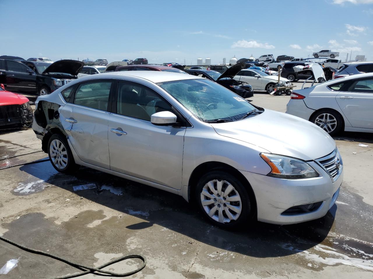 2014 Nissan Sentra S vin: 3N1AB7AP2EL662467