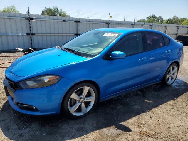 Lot #2489865962 2015 DODGE DART GT salvage car