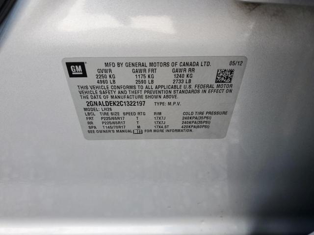 2012 Chevrolet Equinox - Image 14