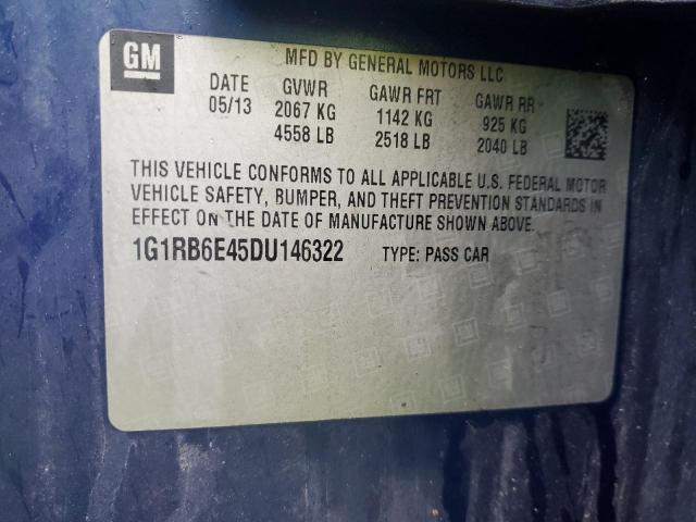 VIN 1G1RB6E45DU146322 2013 Chevrolet Volt no.12