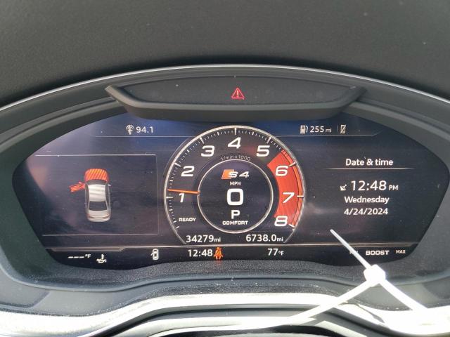 2018 AUDI S4 PRESTIG WAUC4AF48JA201591