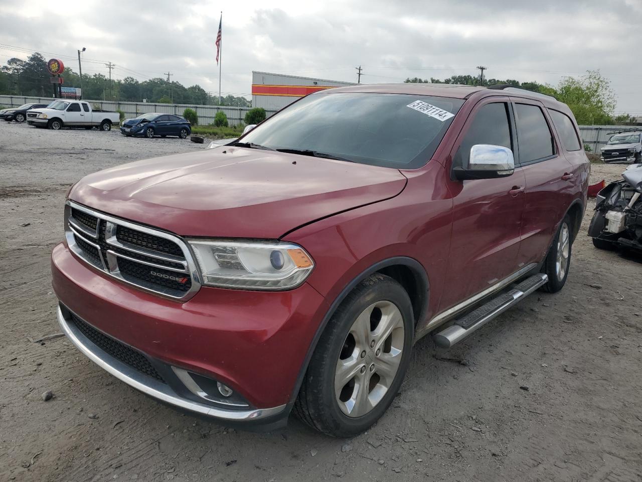 1C4RDHDG3EC277846 2014 Dodge Durango Limited