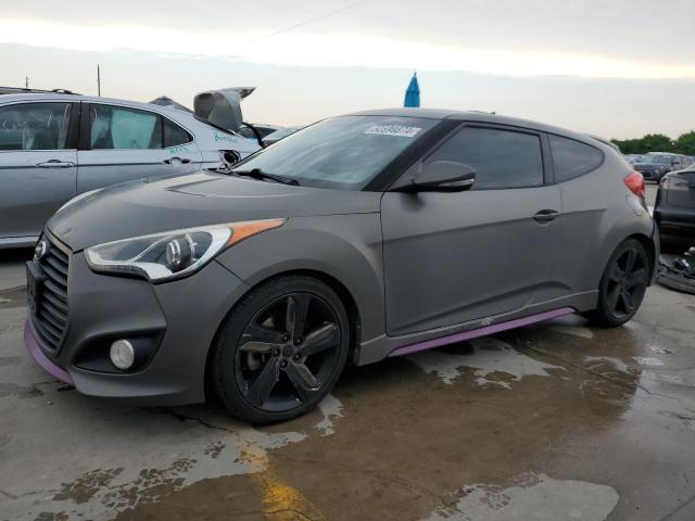 2014 Hyundai Veloster Turbo VIN: KMHTC6AE0EU200955 Lot: 52598874