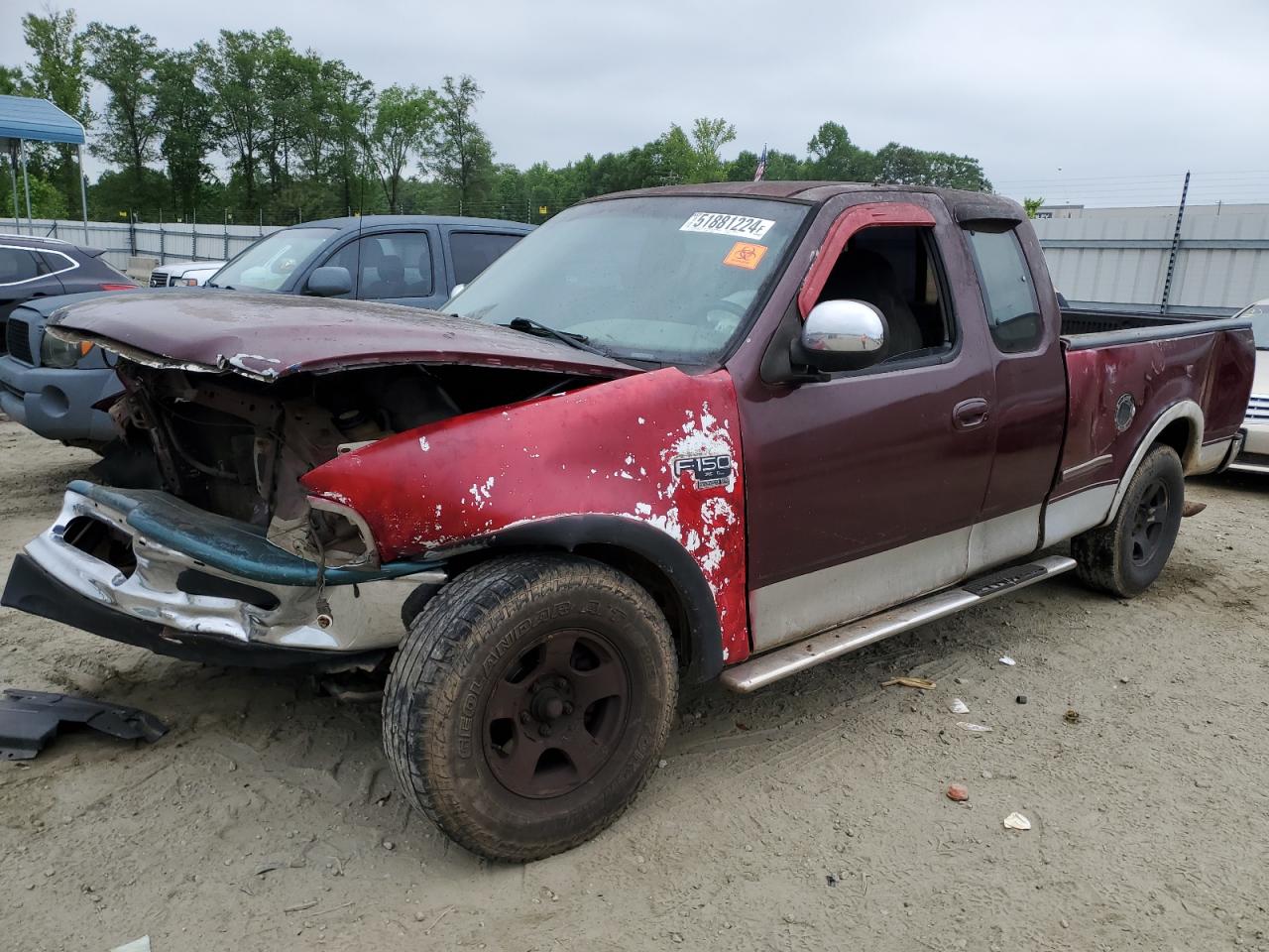 1FTDX176XVNA50573 1997 Ford F150