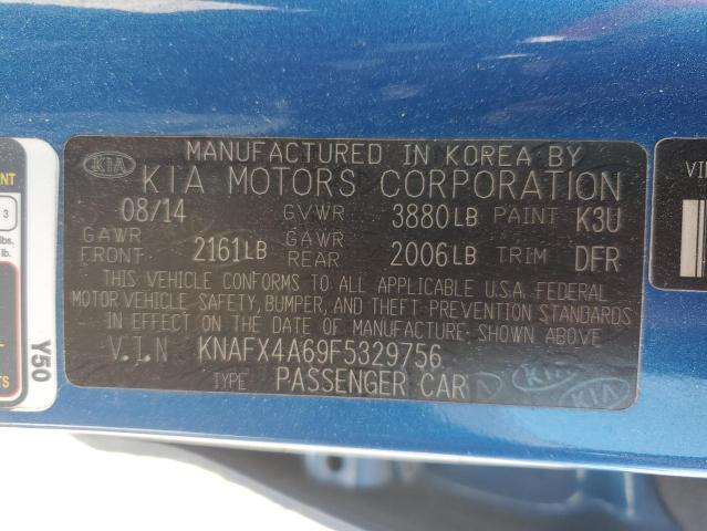 2015 Kia Forte Lx VIN: KNAFX4A69F5329756 Lot: 51433784