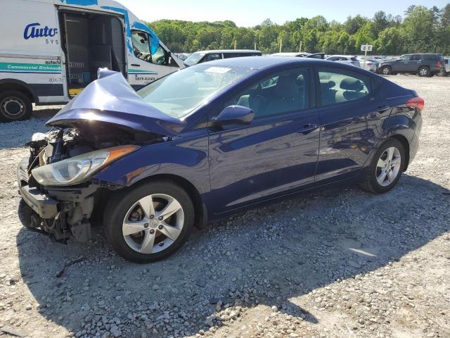 Lot #2487518583 2013 HYUNDAI ELANTRA GL salvage car