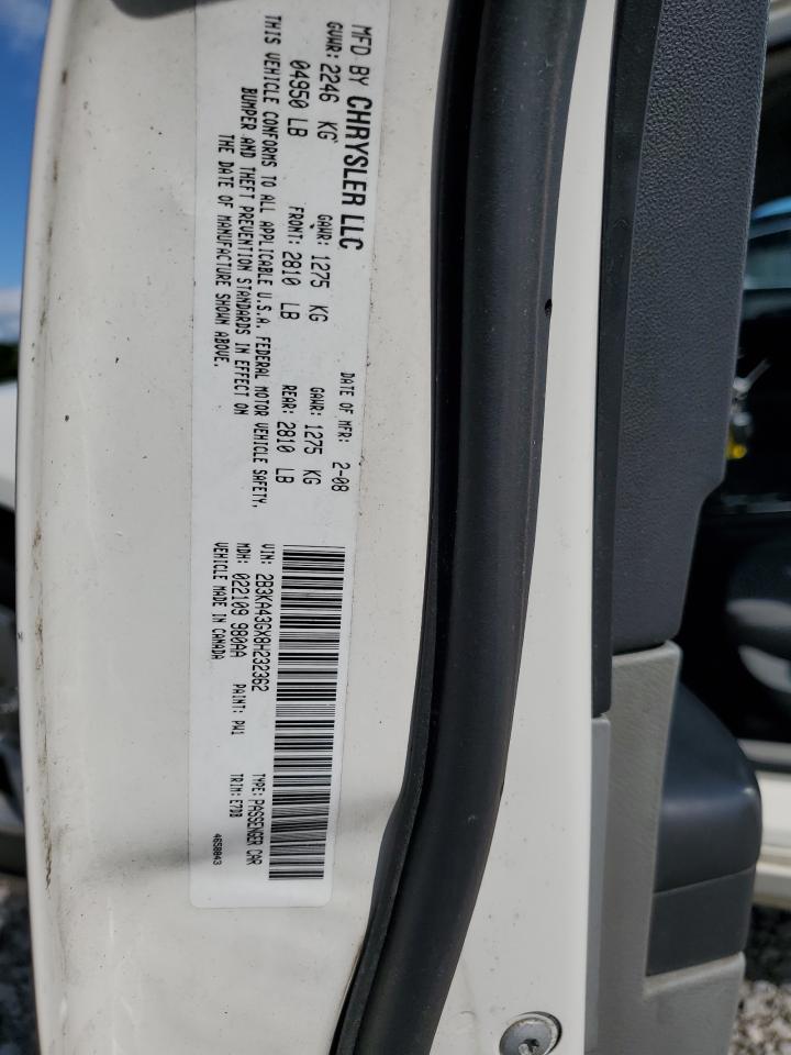 2B3KA43GX8H232362 2008 Dodge Charger