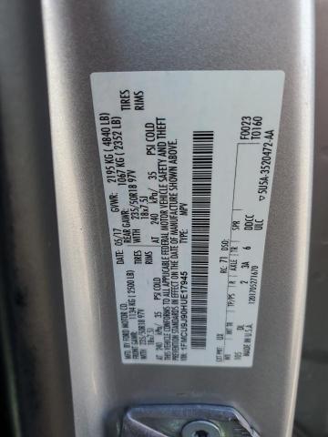 2017 FORD ESCAPE TIT - 1FMCU9J90HUE17945
