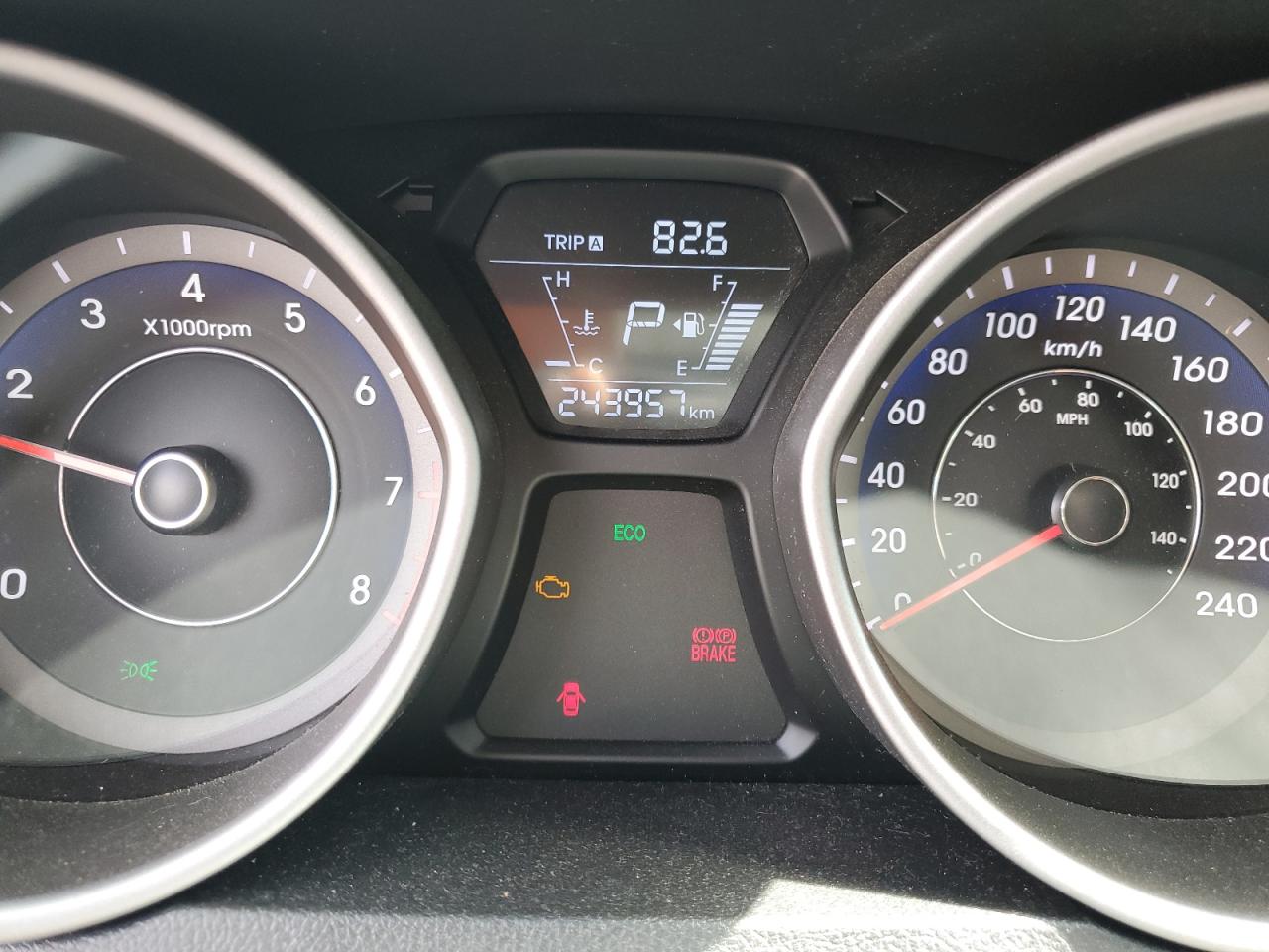 KMHDH4AHXEU190021 2014 Hyundai Elantra Se