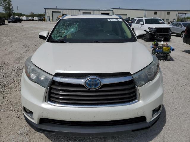 VIN 5TDDCRFH1FS009595 2015 Toyota Highlander, Hybri... no.5