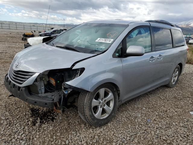 Lot #2503434482 2014 TOYOTA SIENNA LE salvage car