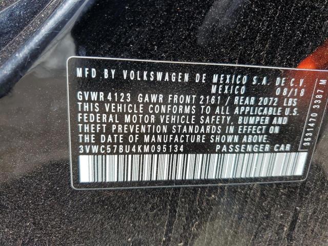 2019 VOLKSWAGEN JETTA S - 3VWC57BU4KM095134