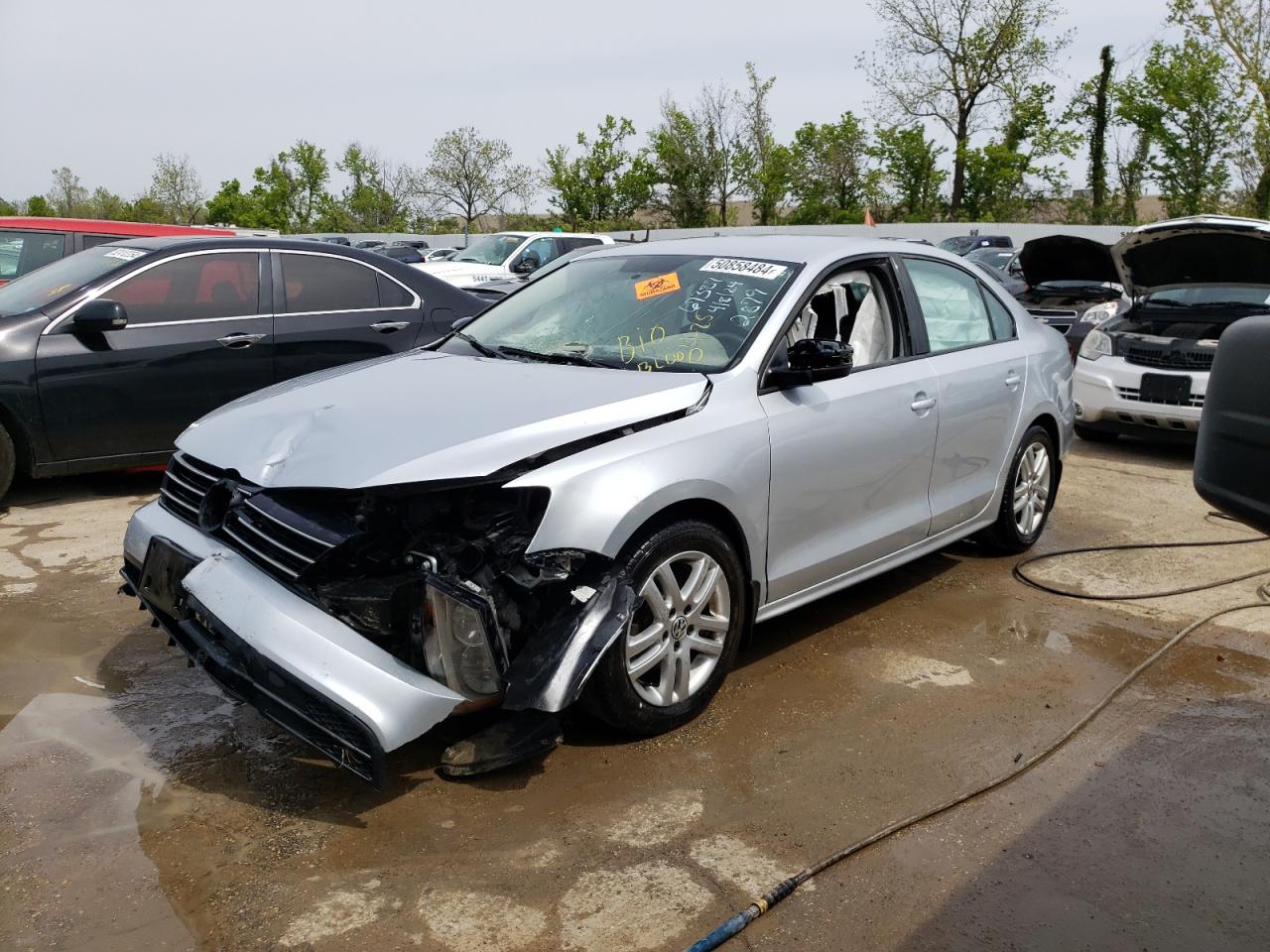 2015 Volkswagen Jetta Base vin: 3VW2K7AJXFM242879