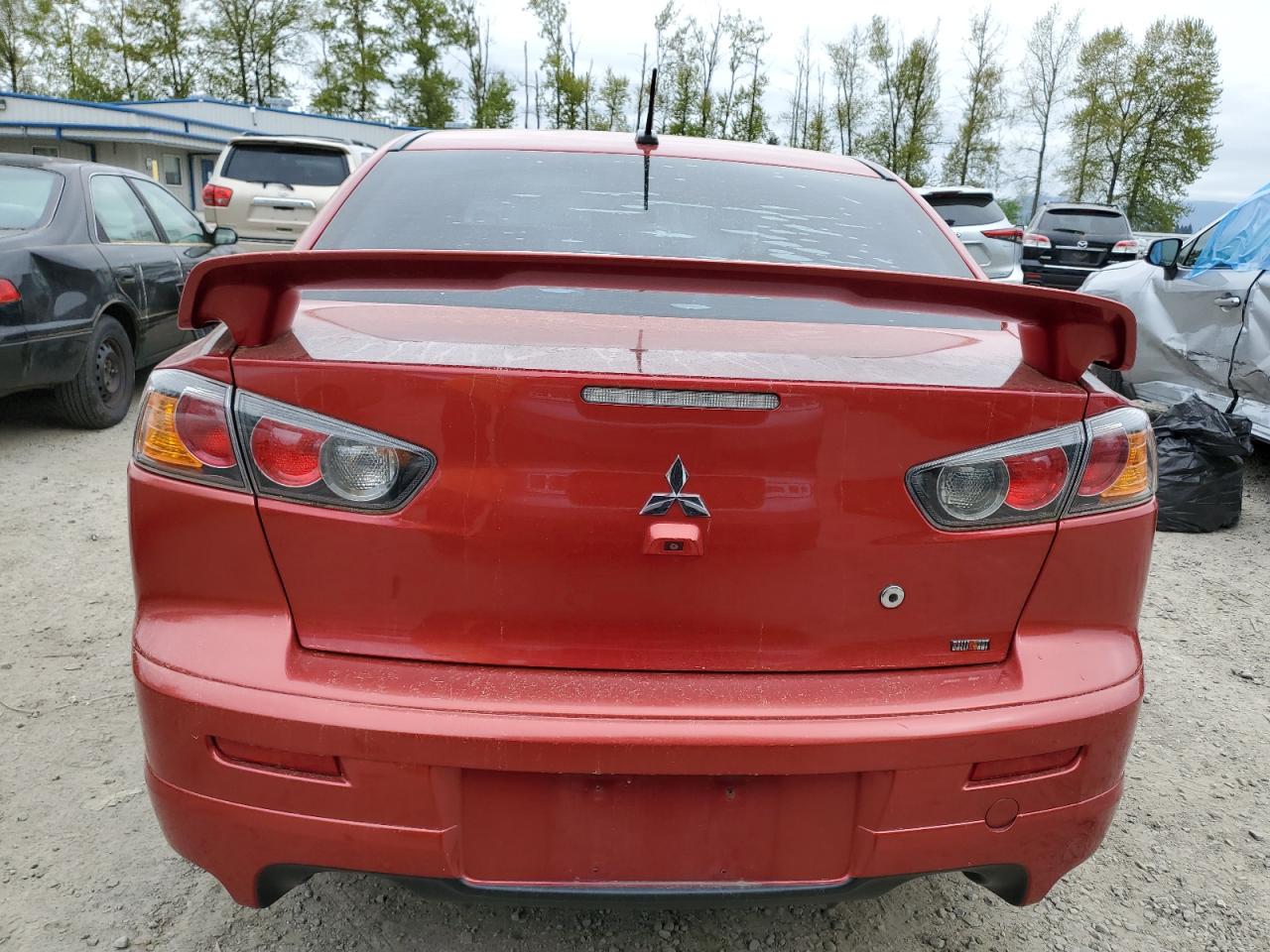 JA32V6FV4EU010349 2014 Mitsubishi Lancer Ralliart