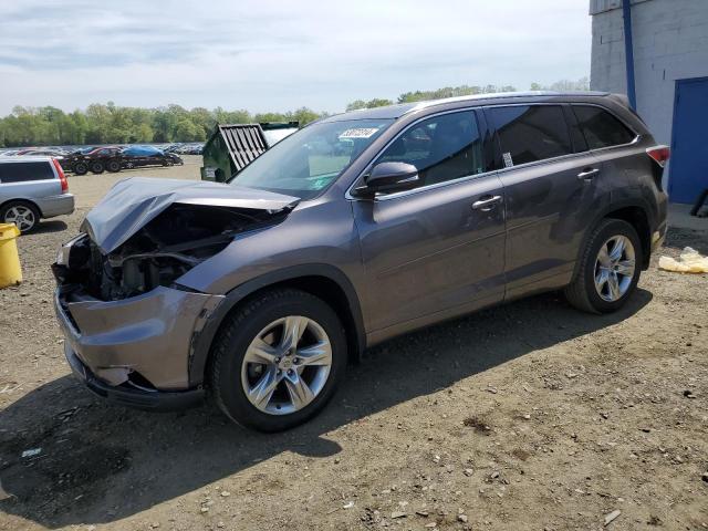 VIN 5TDDKRFH9ES007921 2014 Toyota Highlander, Limited no.1