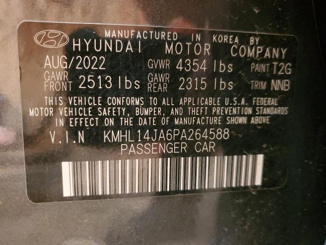 2023 Hyundai Sonata Sel VIN: KMHL14JA6PA264588 Lot: 50301114